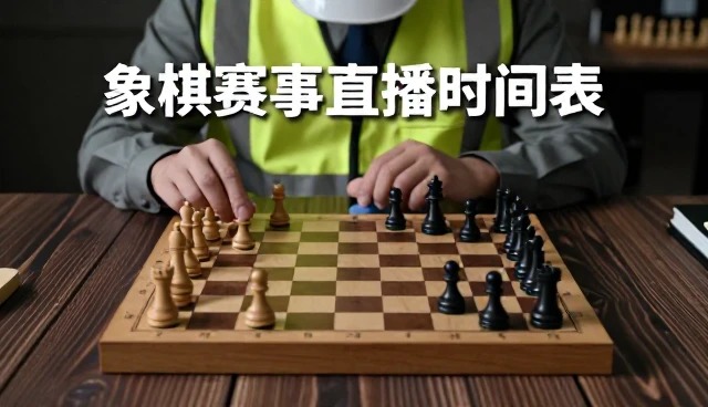 象棋赛事直播时间表：文化传播的新窗口